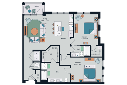 2 Bedroom B11